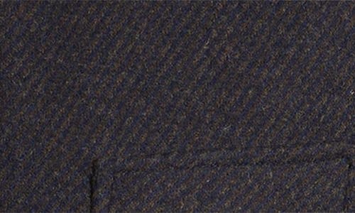 Hart Schaffner Marx Genoa Wool Blend Twill Coat In Black