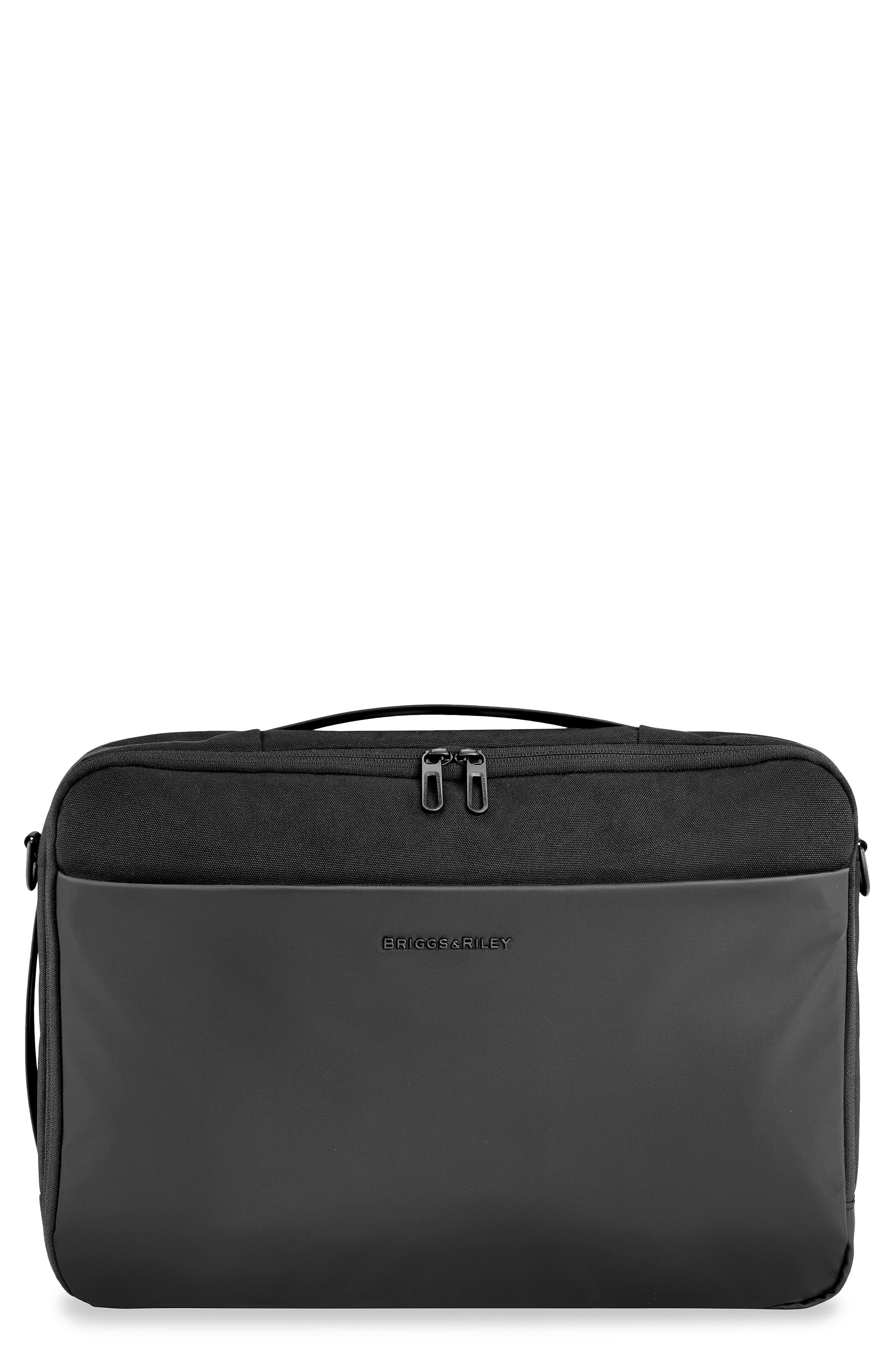 Briggs & Riley Delve Convertible Briefcase Backpack, Main, color, 