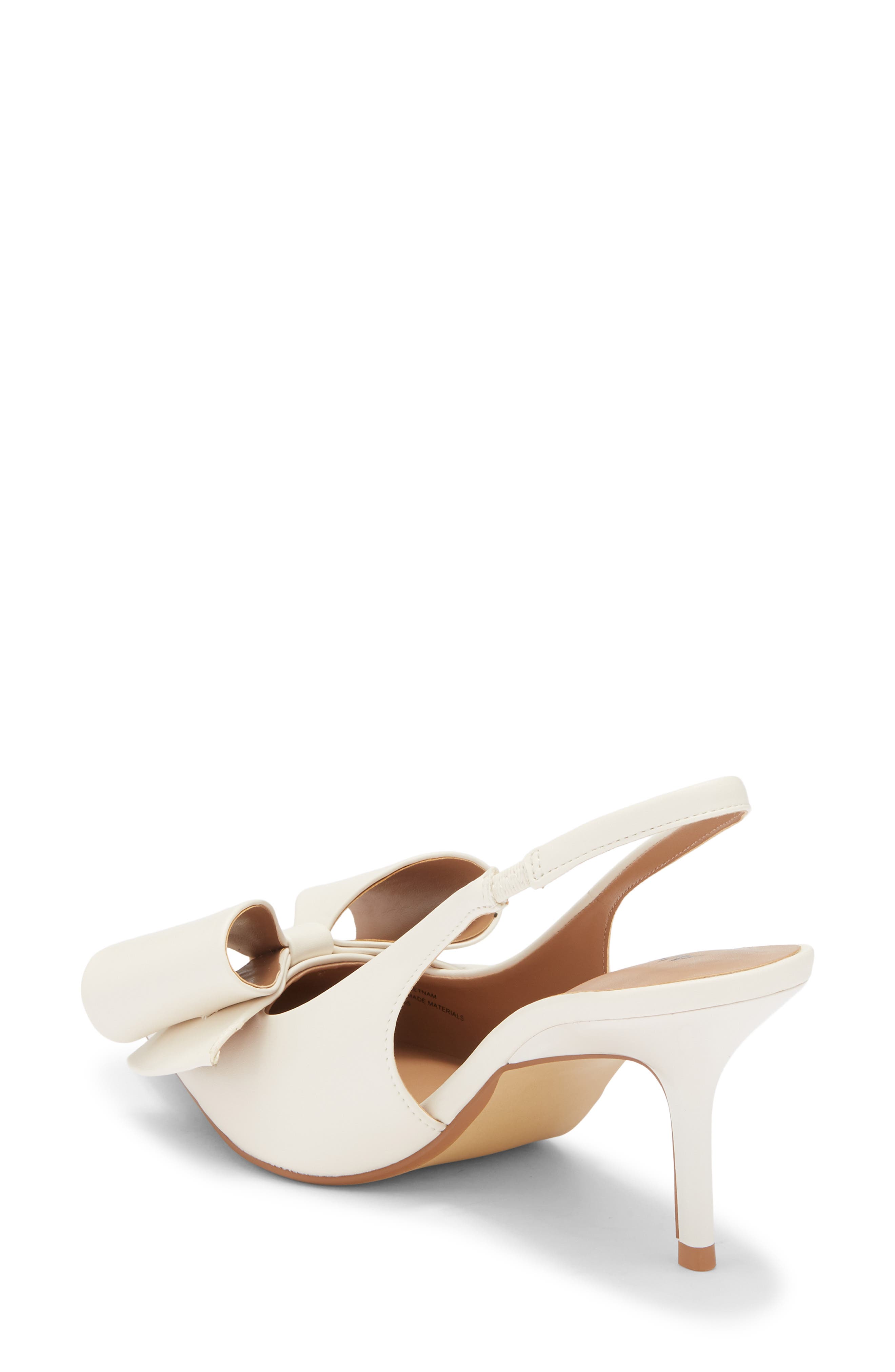 Heaven Slingback Pump, Alternate, color, IVORY EGRET