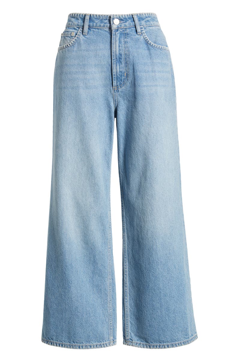 Rails Getty High Waist Crop Wide Leg Jeans, Alternate, color, Harbor