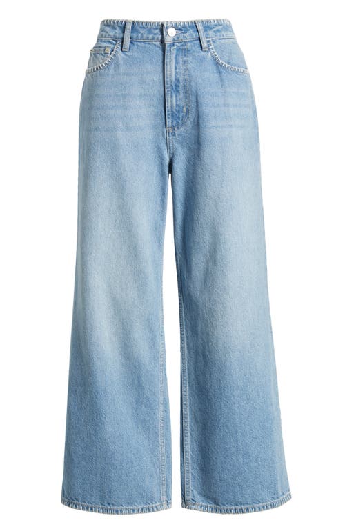 Rails Getty High Waist Crop Wide Leg Jeans In Harbor