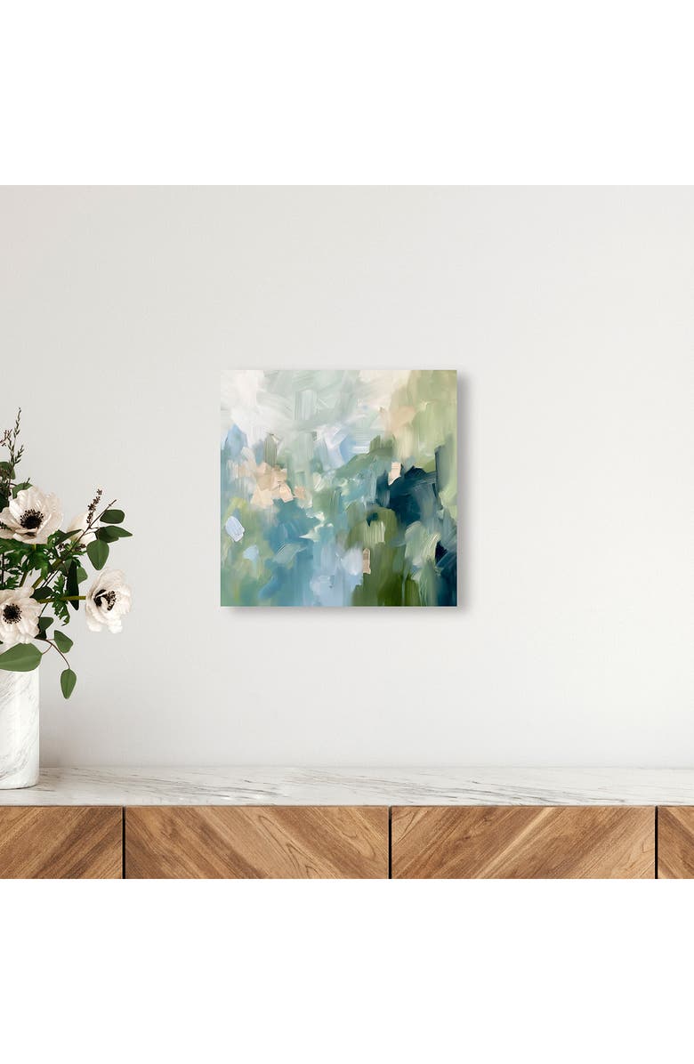 Wynwood Studio Minted Brush Canvas Wall Art, Alternate, color, Blue