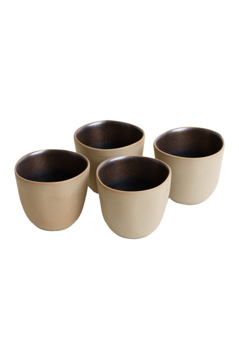 Akita Stoneware 4-Piece Mug Set, Alternate, color, Copper