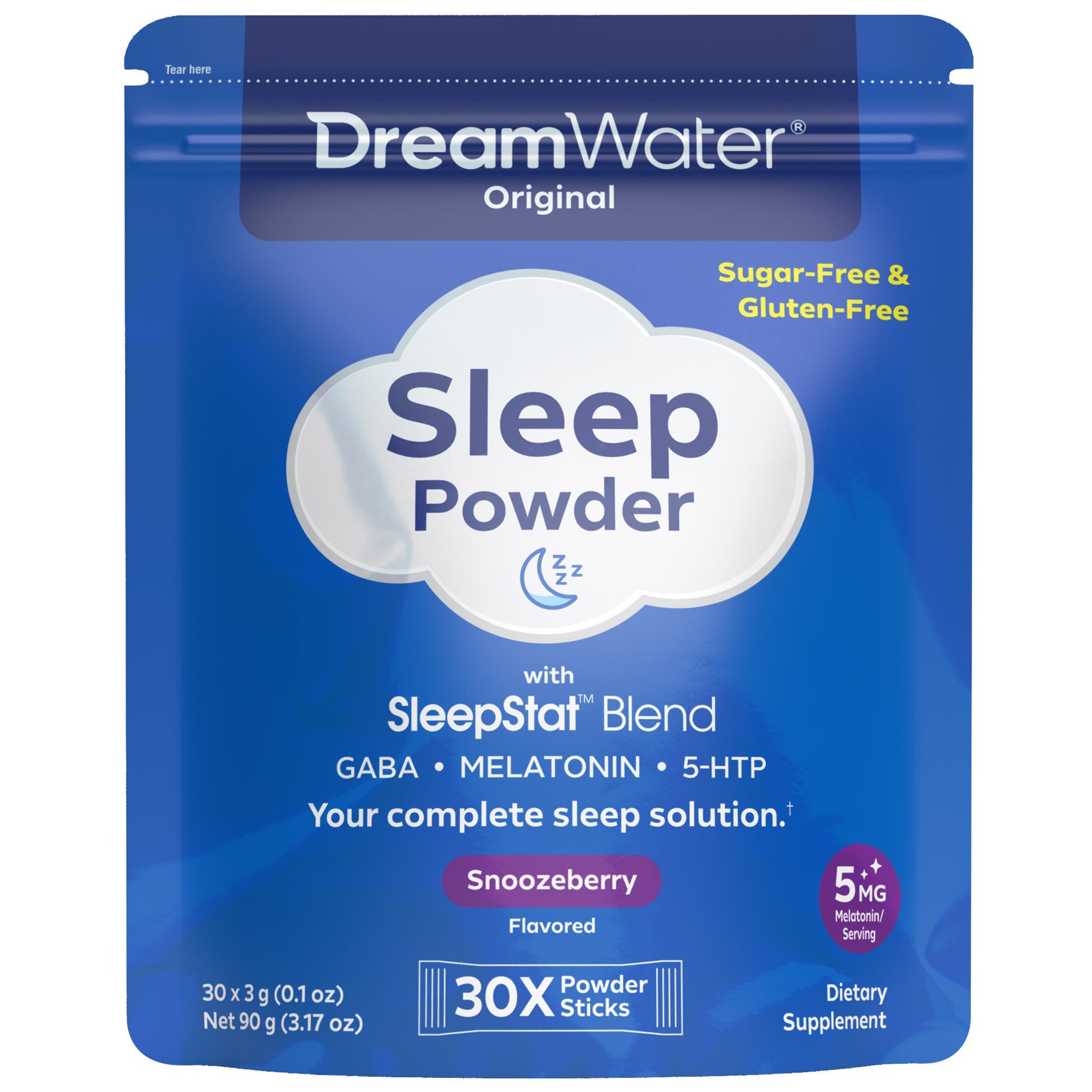 Sleep Powder 30 Count Sugarfree, Melatonin, Snoozeberry | Nordstrom