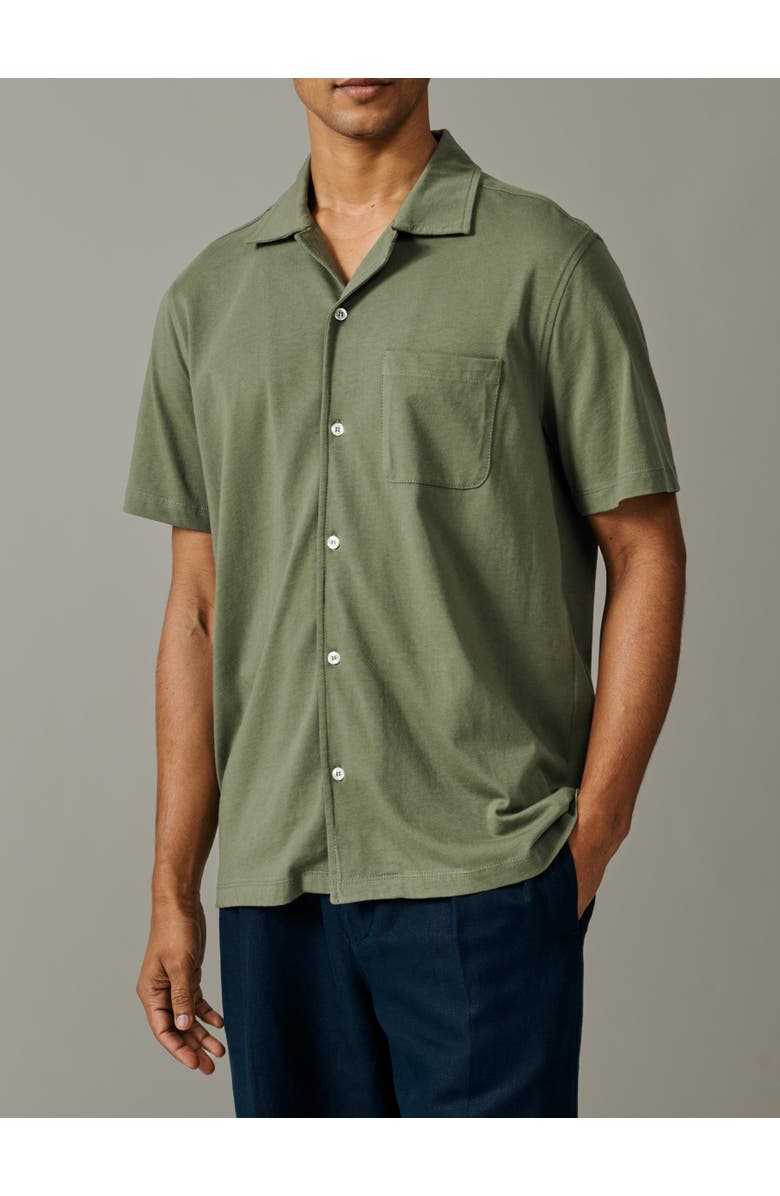 Aubin Aldwin Jersey Shirt, Alternate, color, Khaki