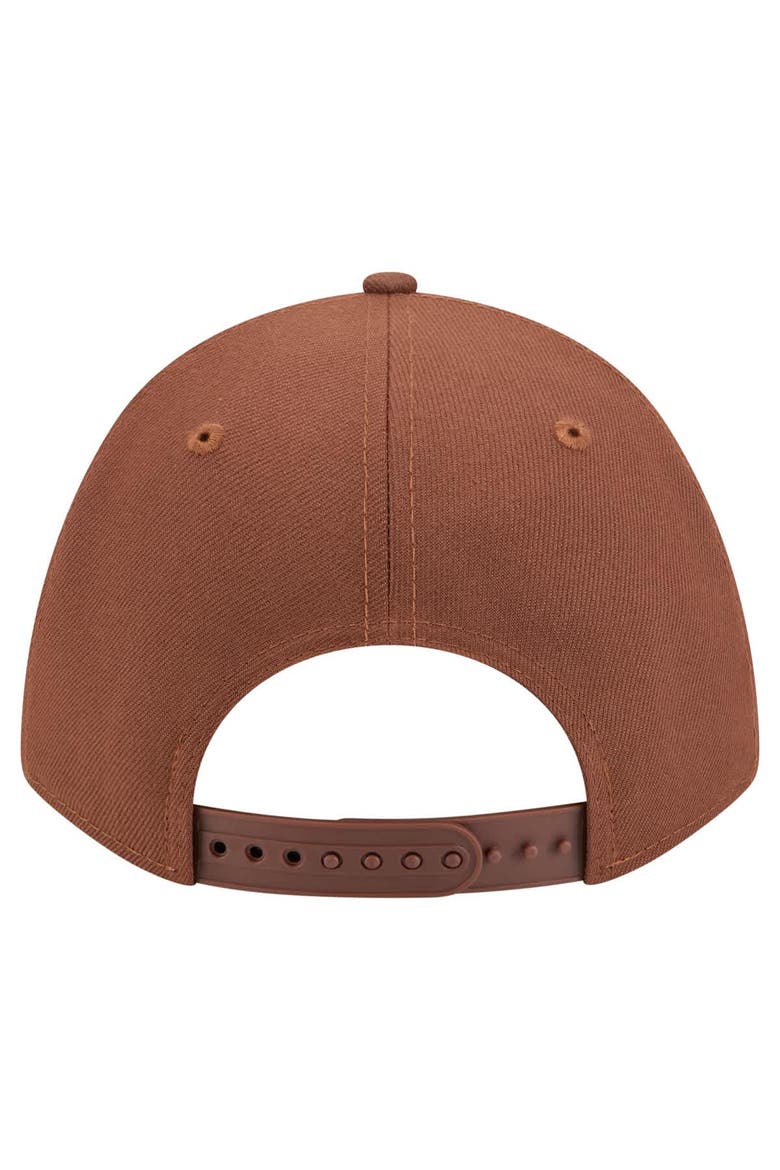 Men's New Era  Brown Kansas City Chiefs Motorsport 9FORTY Adjustable Hat, Alternate, color, Brown