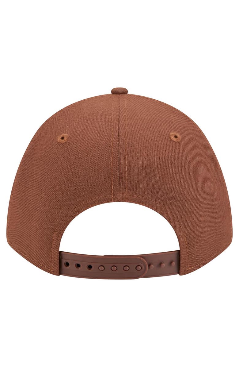 New Era Men's New Era  Brown Kansas City Chiefs Motorsport 9FORTY Adjustable Hat, Alternate, color, Brown