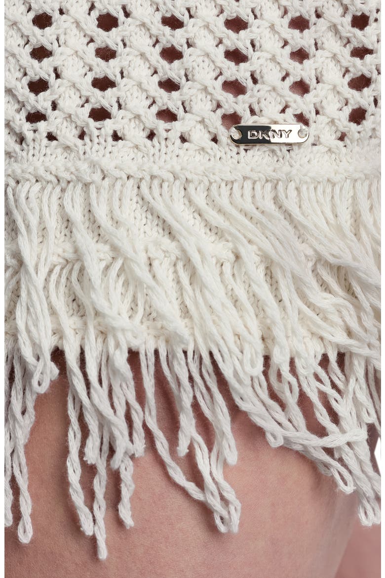 Open Stitch Cover Up Tank Dress, Alternate, color, EGGNOG