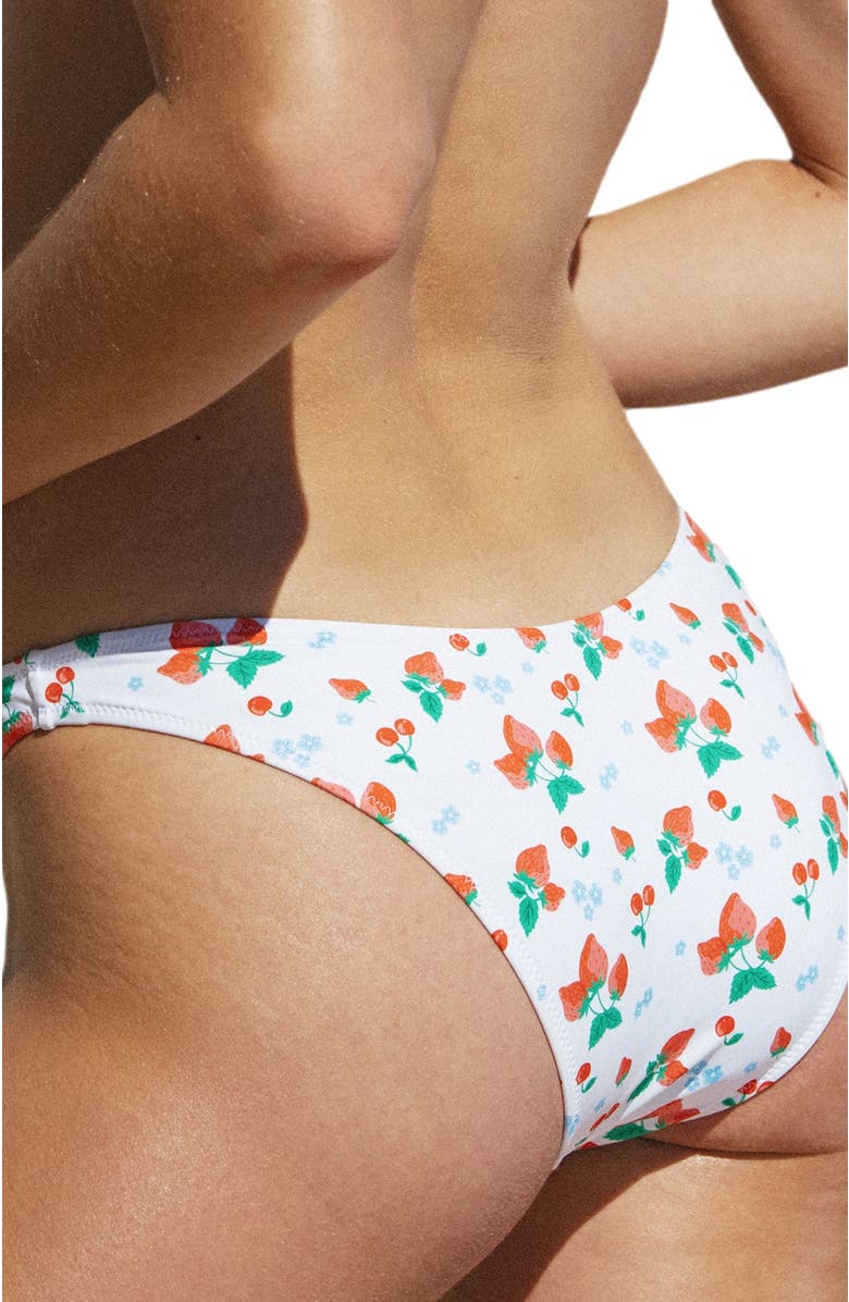 Bright Swimwear Lola Bottom, Alternate, color, Berry Bliss