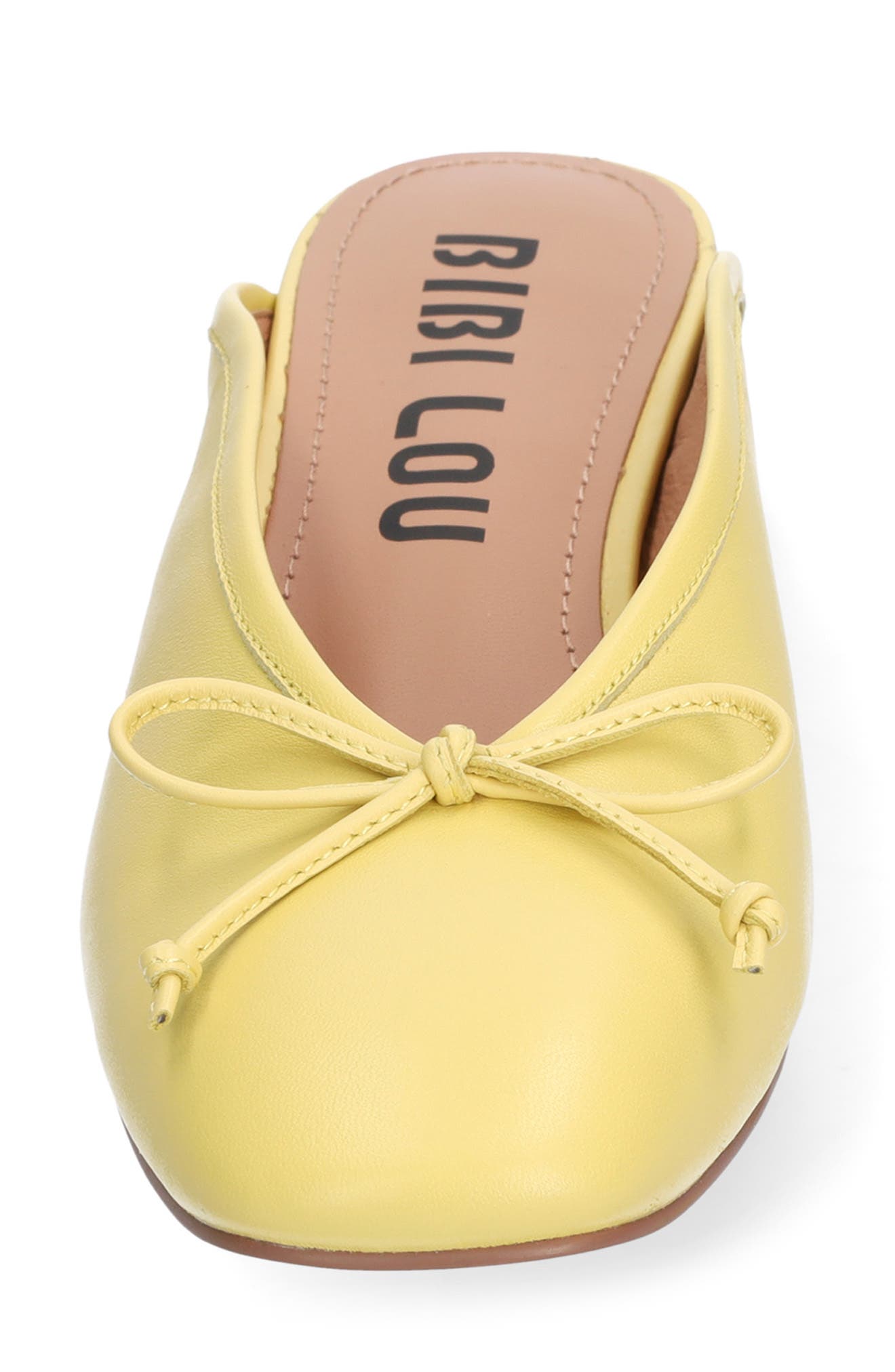 Suzy Bow Mule, Alternate, color, LIMON