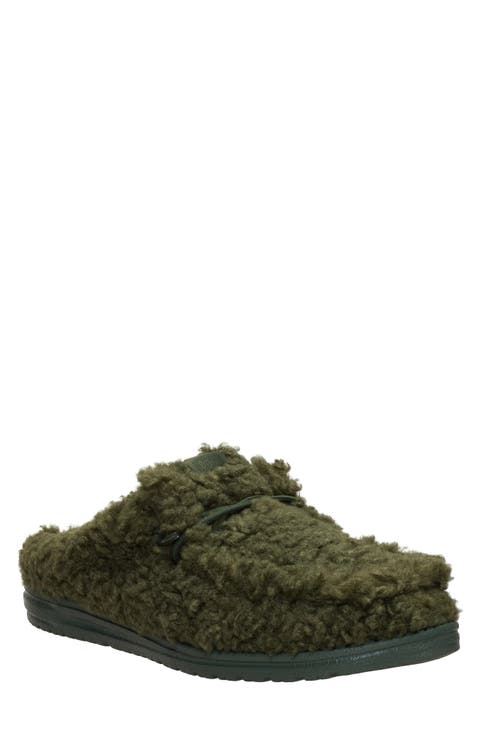 Wally Faux Shearling Slipper (Men)