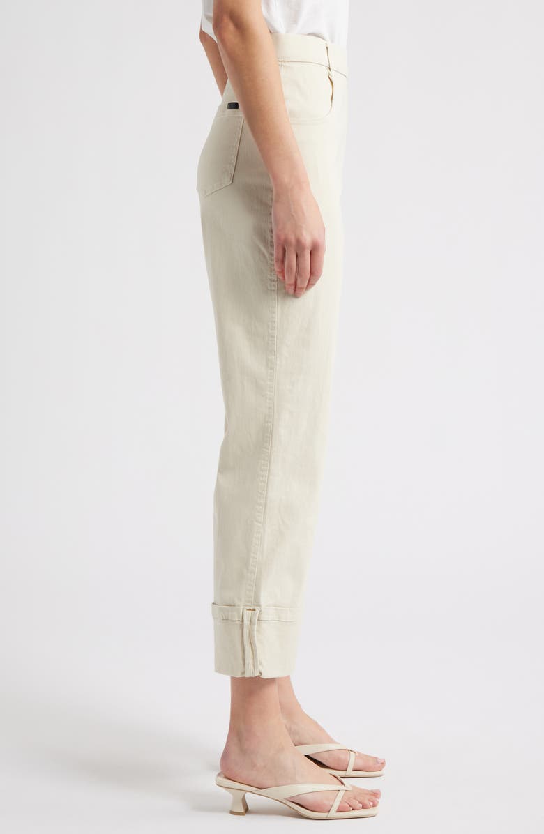 Hue Cuffed Skimmer Jeans, Alternate, color, Sand