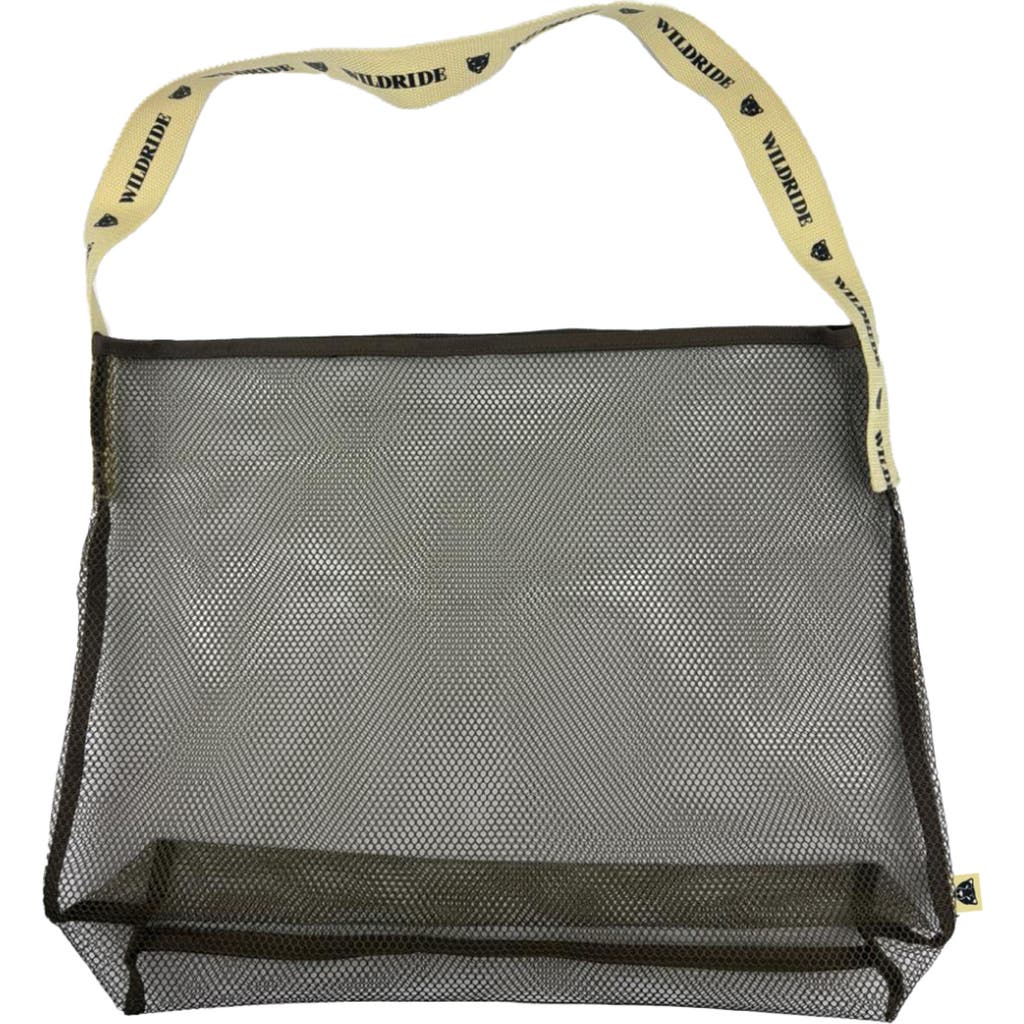 WILDRIDE Mesh Beach Bag in Coffee  product