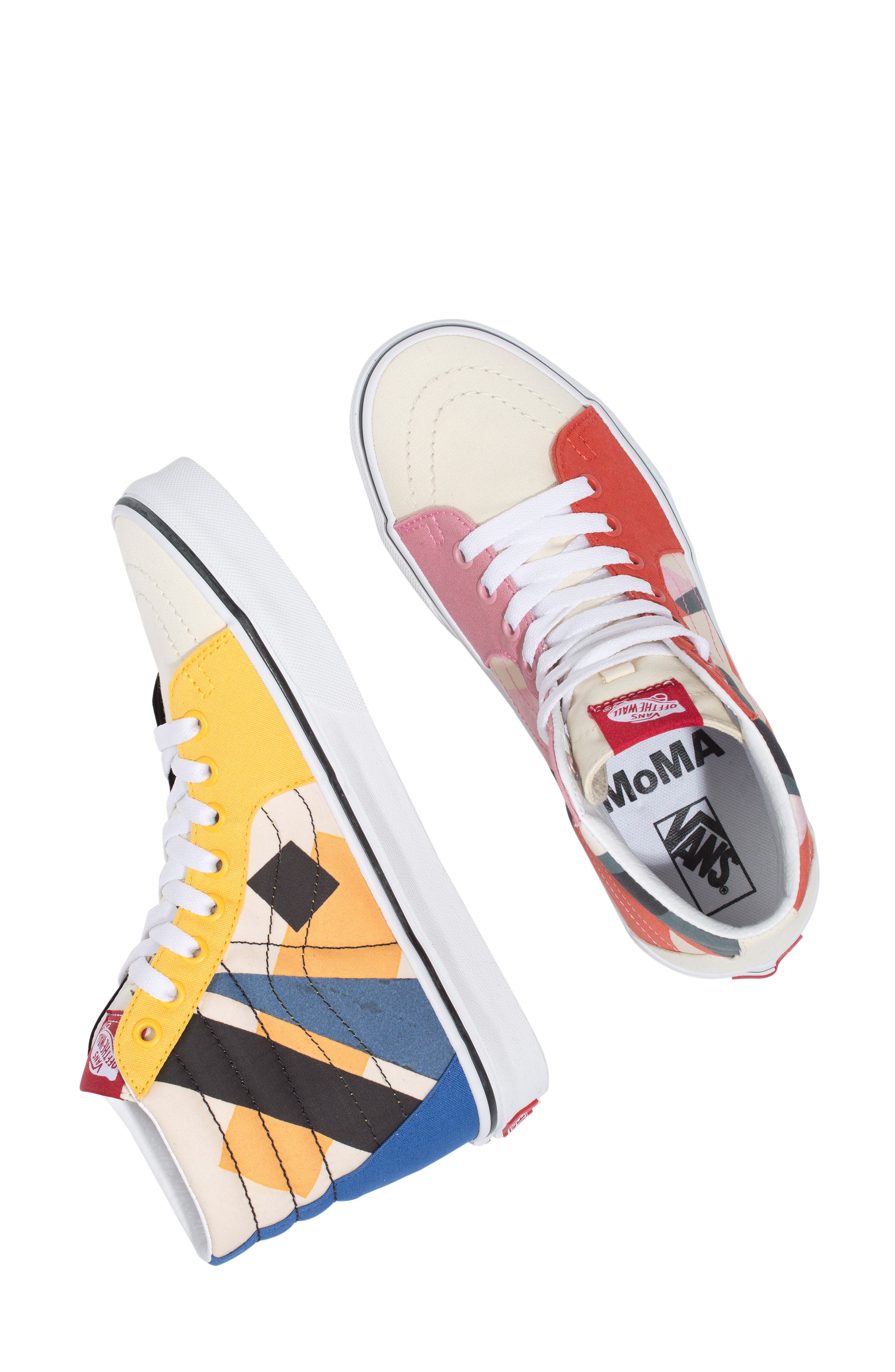Vans x MoMa Lyubov Popova Sk-8 Hi High Top Sneaker, Alternate, color, 