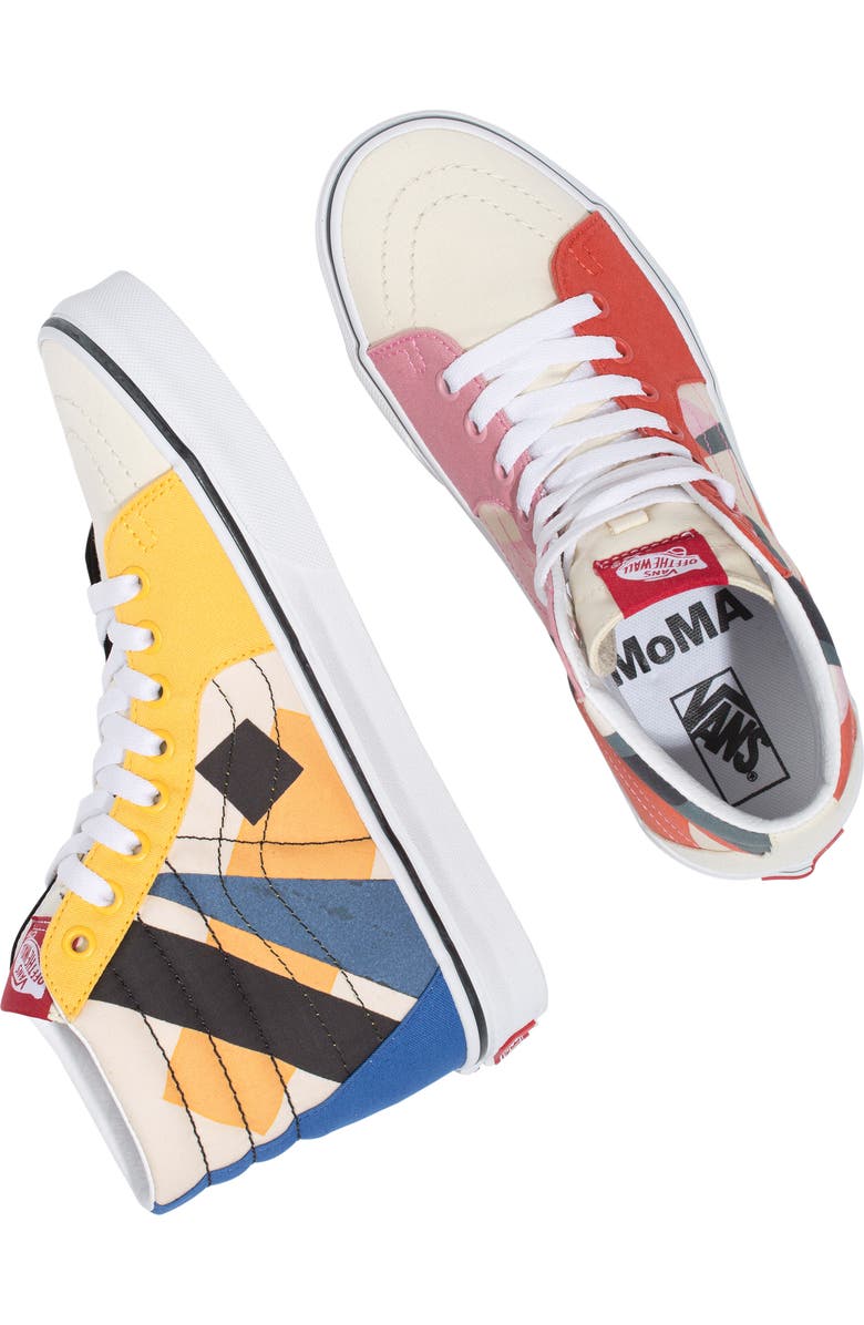 Vans x MoMa Lyubov Popova Sk-8 Hi High Top Sneaker, Alternate, color,