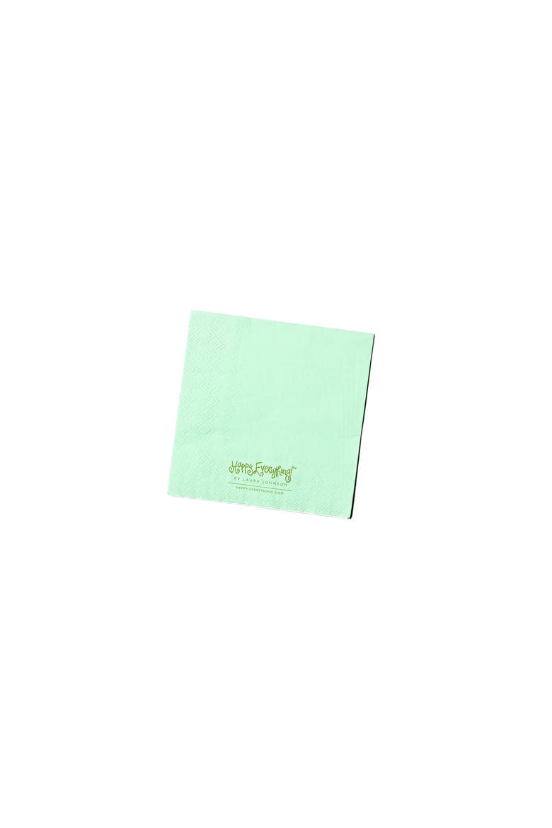 Champagne Cocktail Napkins Set of 20, Alternate, color, Blue