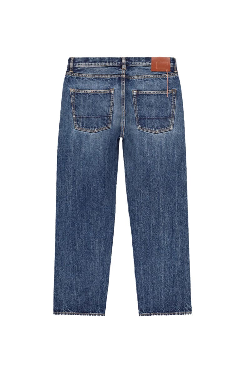 965 John Japan Selvedge 5-Pocket Slim-Fit Denim Pants, Alternate, color, Custom Wash