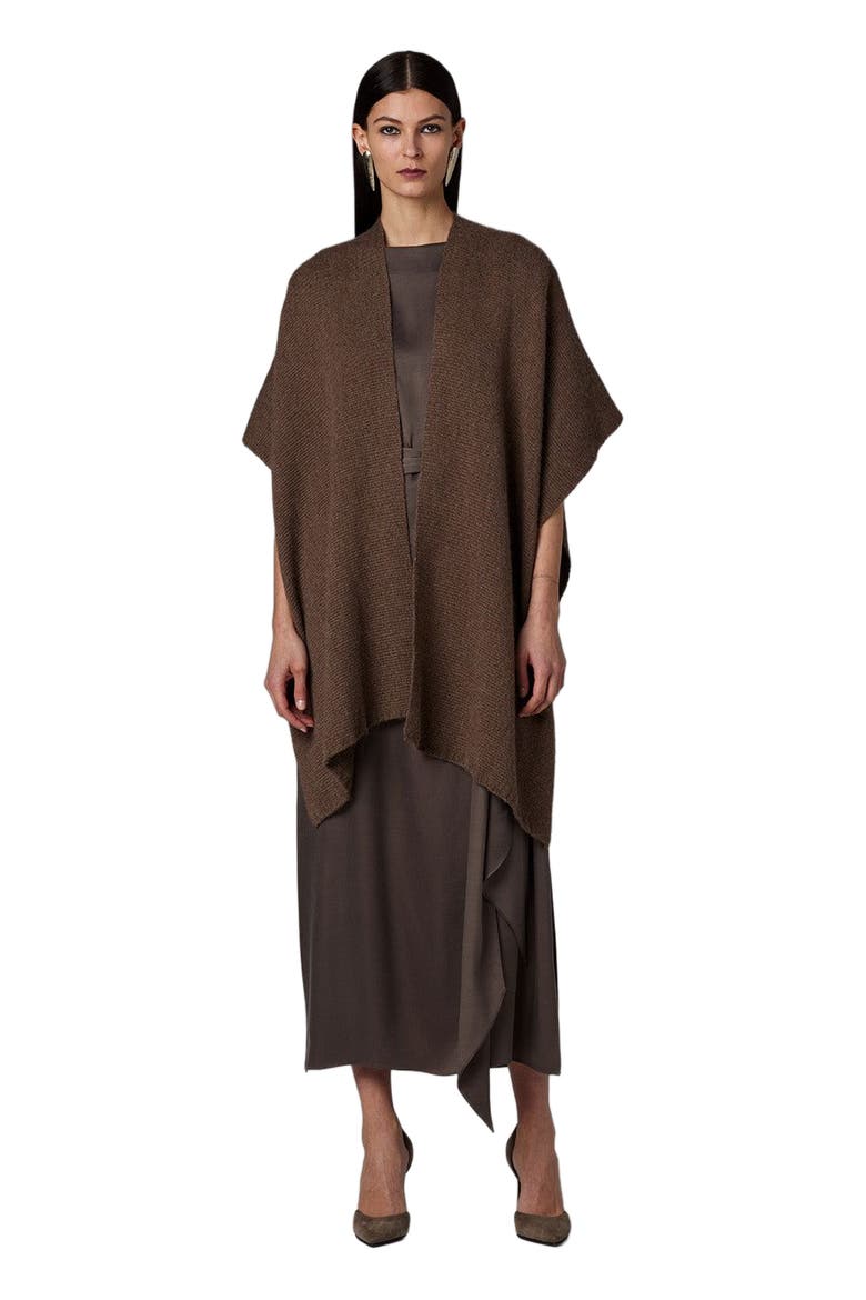 Solid Alpaca Duster, Main, color, Coffee