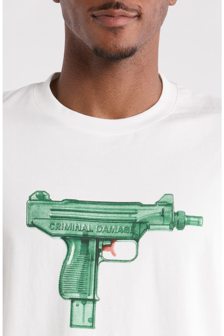 Water Gun T-Shirt, Alternate, color, OFF-WHITE