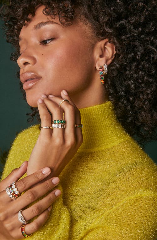 Kendra Scott Jamie Huggie Hoop Earrings In Gold