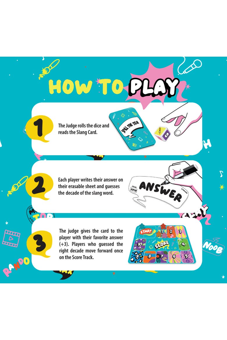 Slanguage Word Card Game, Alternate, color, Multicolored