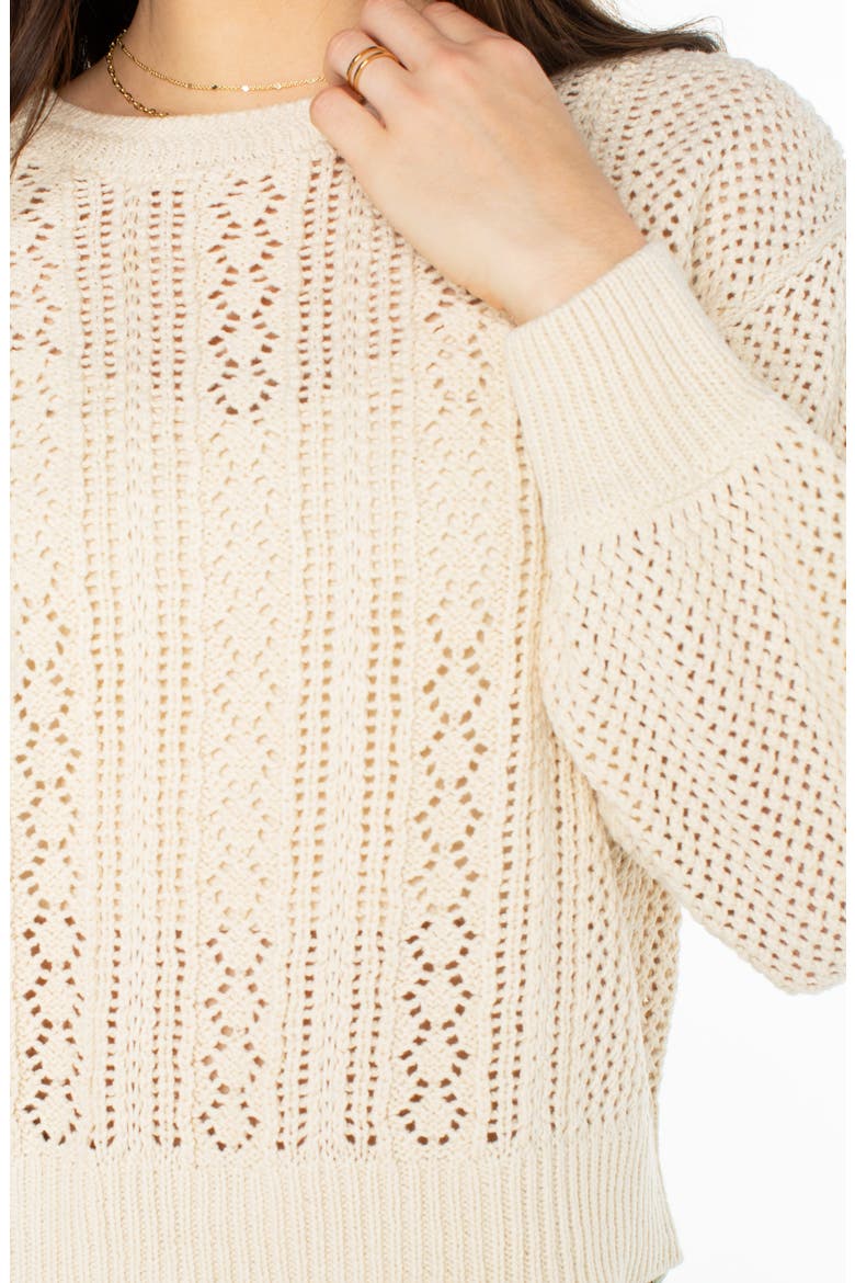 Daybreak Sweater, Alternate, color, PARCHMENT