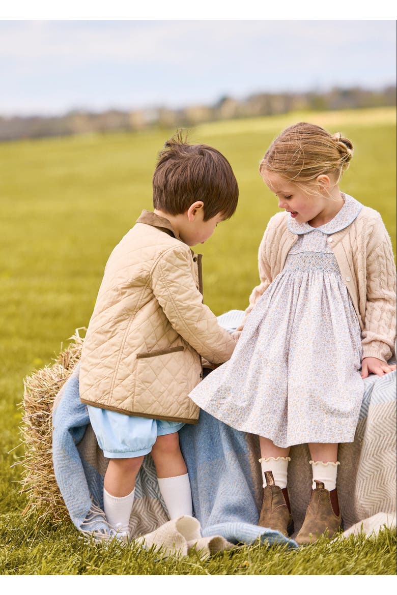 Kids' Classic Cashmere Blend Cardigan, Alternate, color, Oatmeal