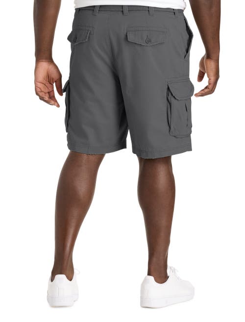 True Nation By Dxl Big & Tall Belted Cargo Shorts