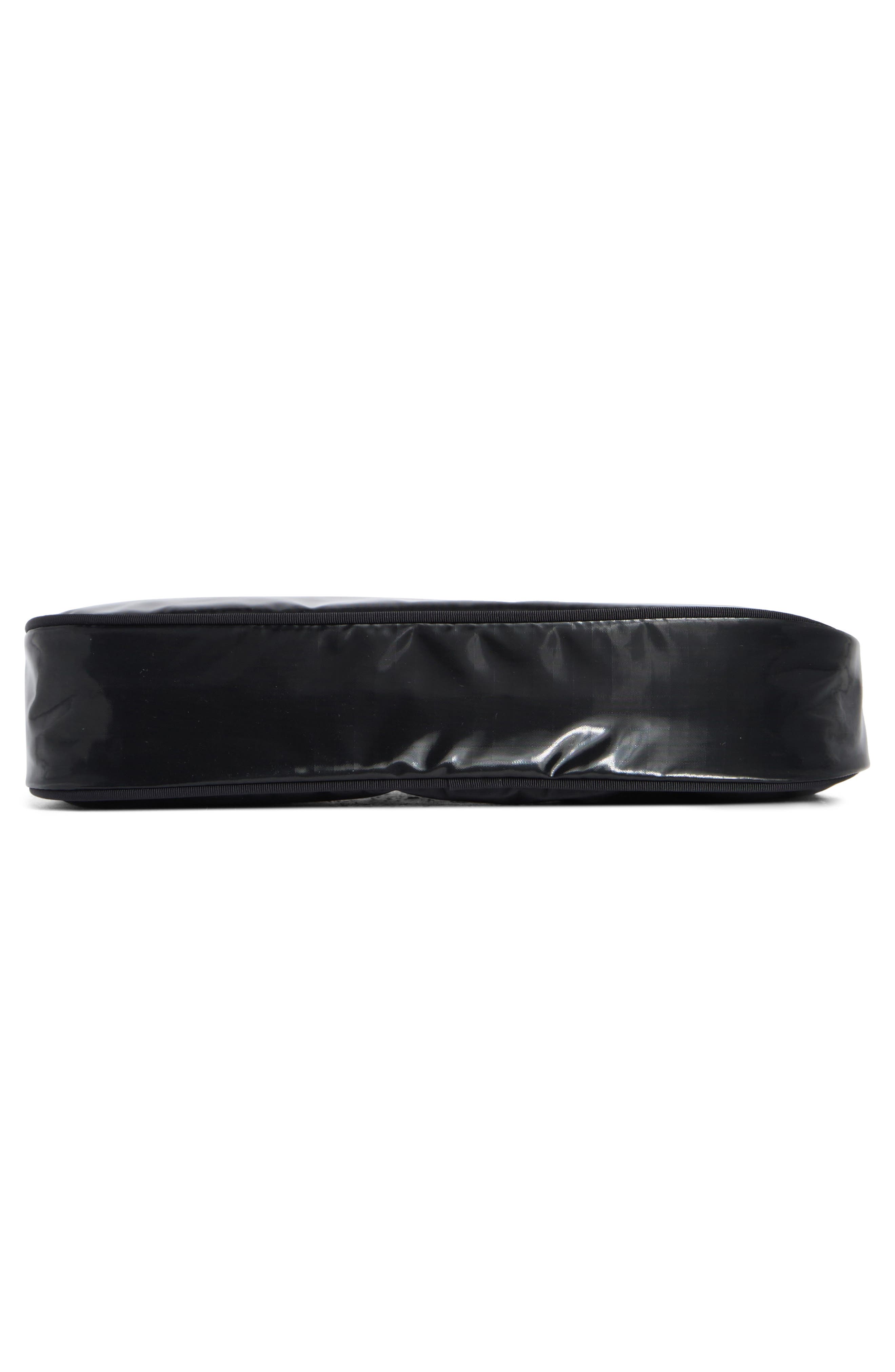 LeSportsac Small Convertible Shoulder Bag, Alternate, color, Black Shine
