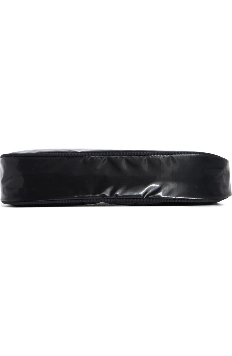 LeSportsac Small Convertible Shoulder Bag, Alternate, color, Black Shine