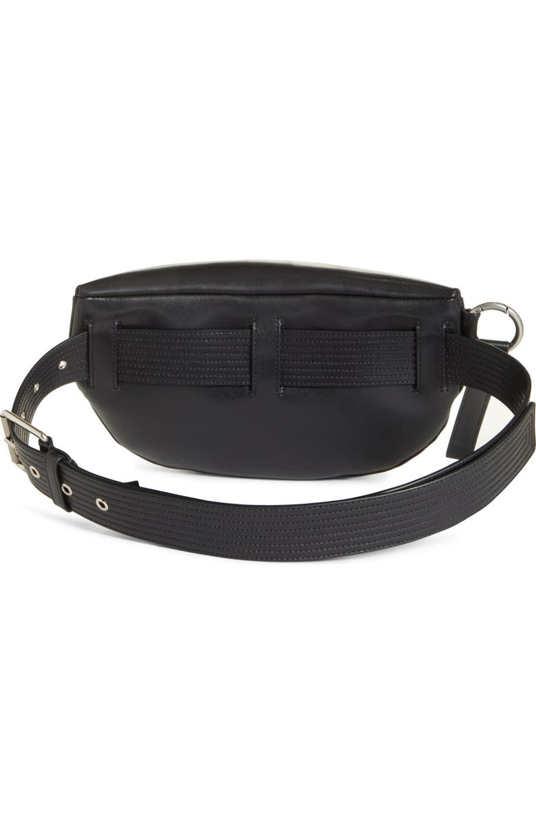 Givenchy Logo Leather Belt Bag, Alternate, color,