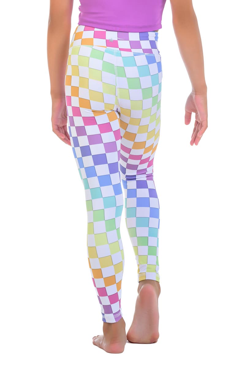 Destira High Waisted Performance Legging, Alternate, color, Electric Glow