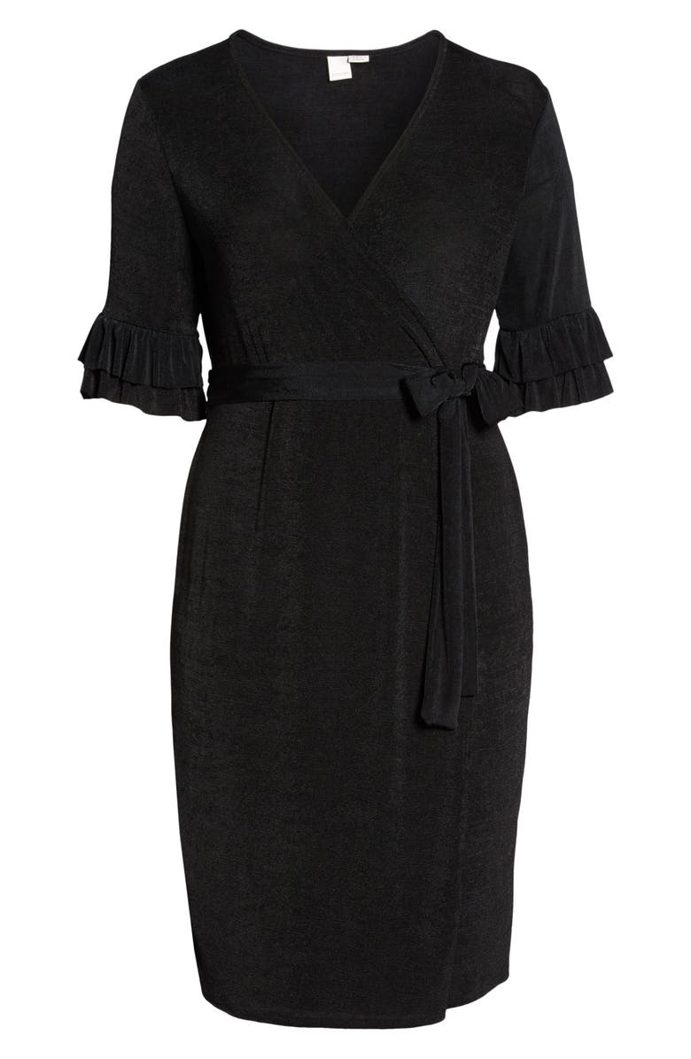 LOST INK Wrap Dress, Alternate, color, 