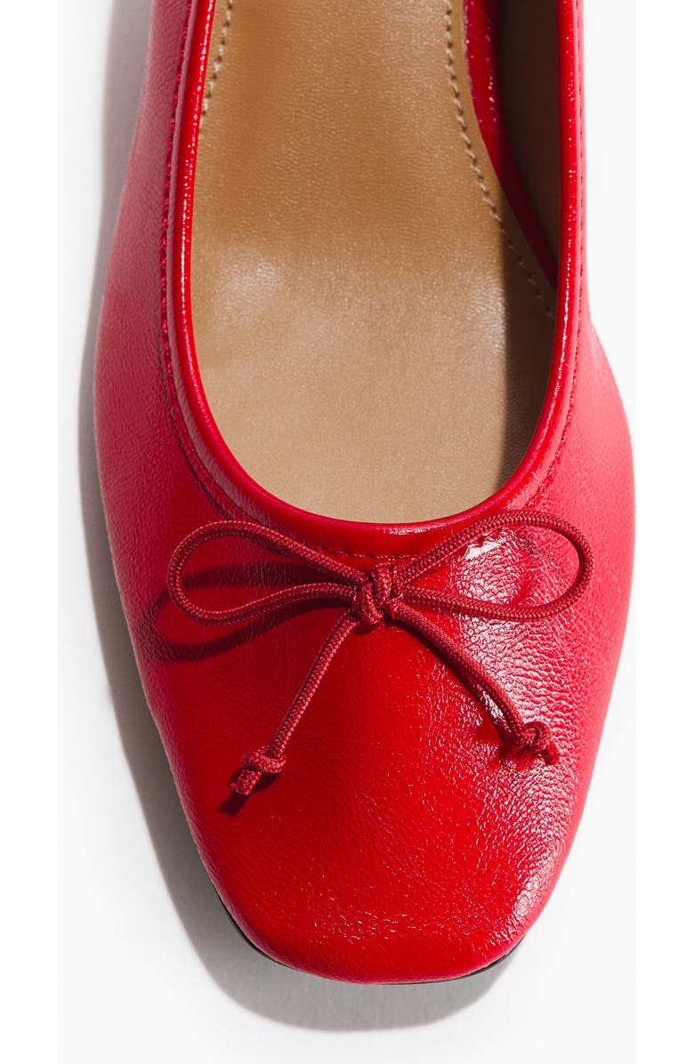 H&M Block-heeled pumps, Alternate, color, Red