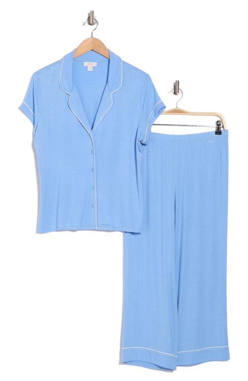 Nordstrom Rack Tranquility Cropped Pajamas In Blue Azurine