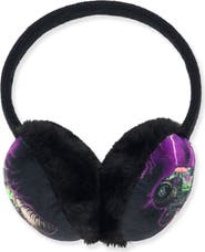Monster Jam Grave Digger Faux Fur Fleece Earmuffs