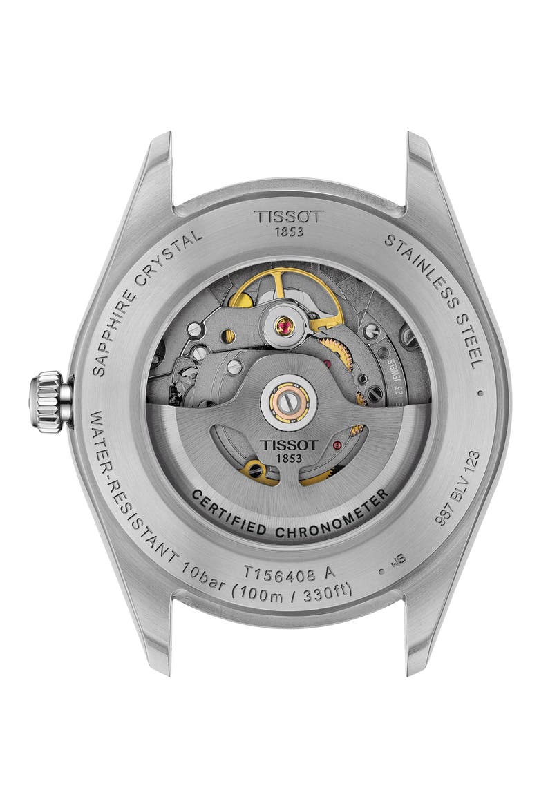 Ballade Powermatic 80 COSC Bracelet Watch, 39mm, Alternate, color, SILVER