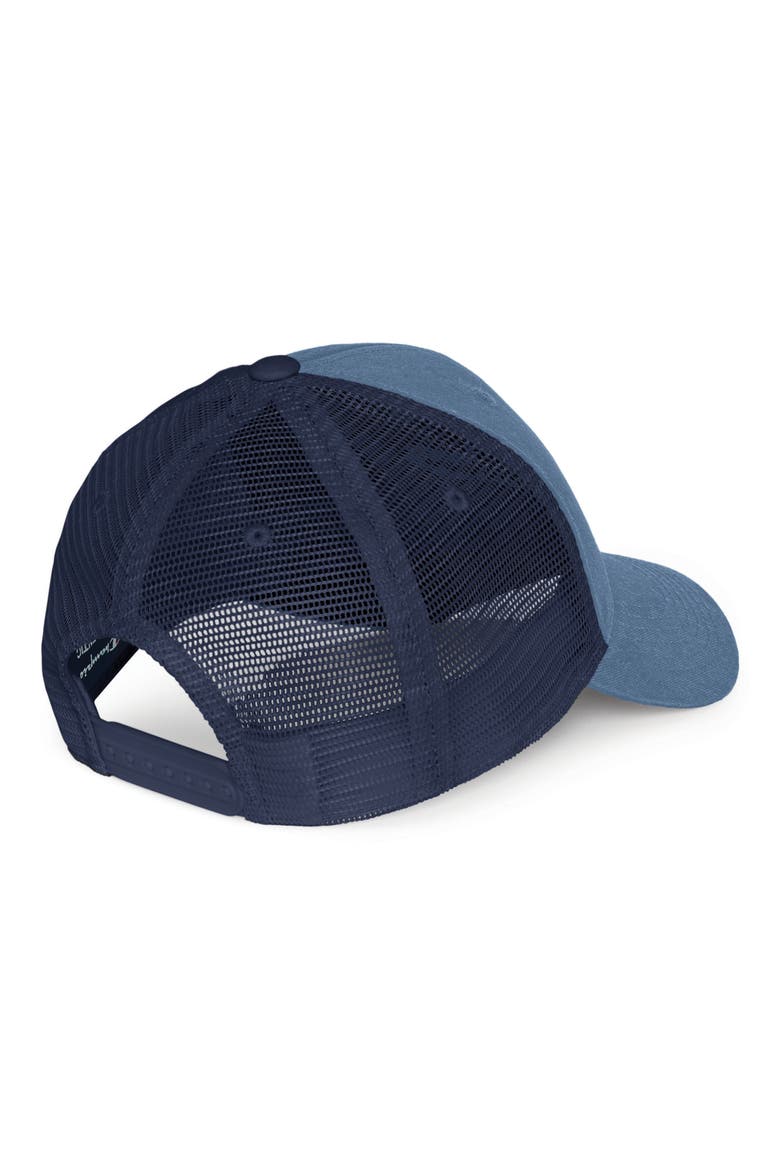 Mesh Back Dad Cap, Alternate, color, BLUE MYLAR/ IMPERIAL INDIGO