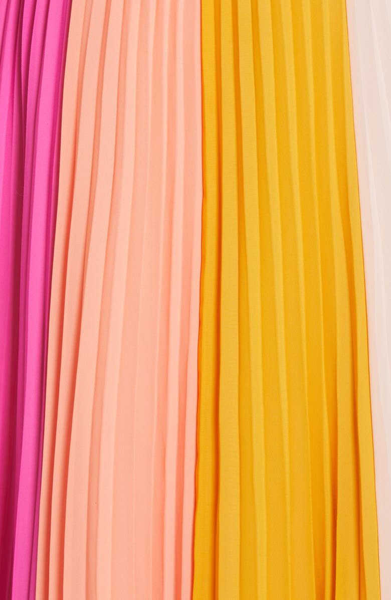 AMUR Abby Pleated Maxi Skirt, Alternate, color, 