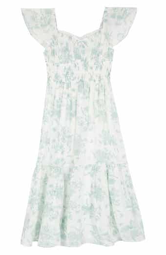 Rare Editions Kids' Floral Smocked Dress