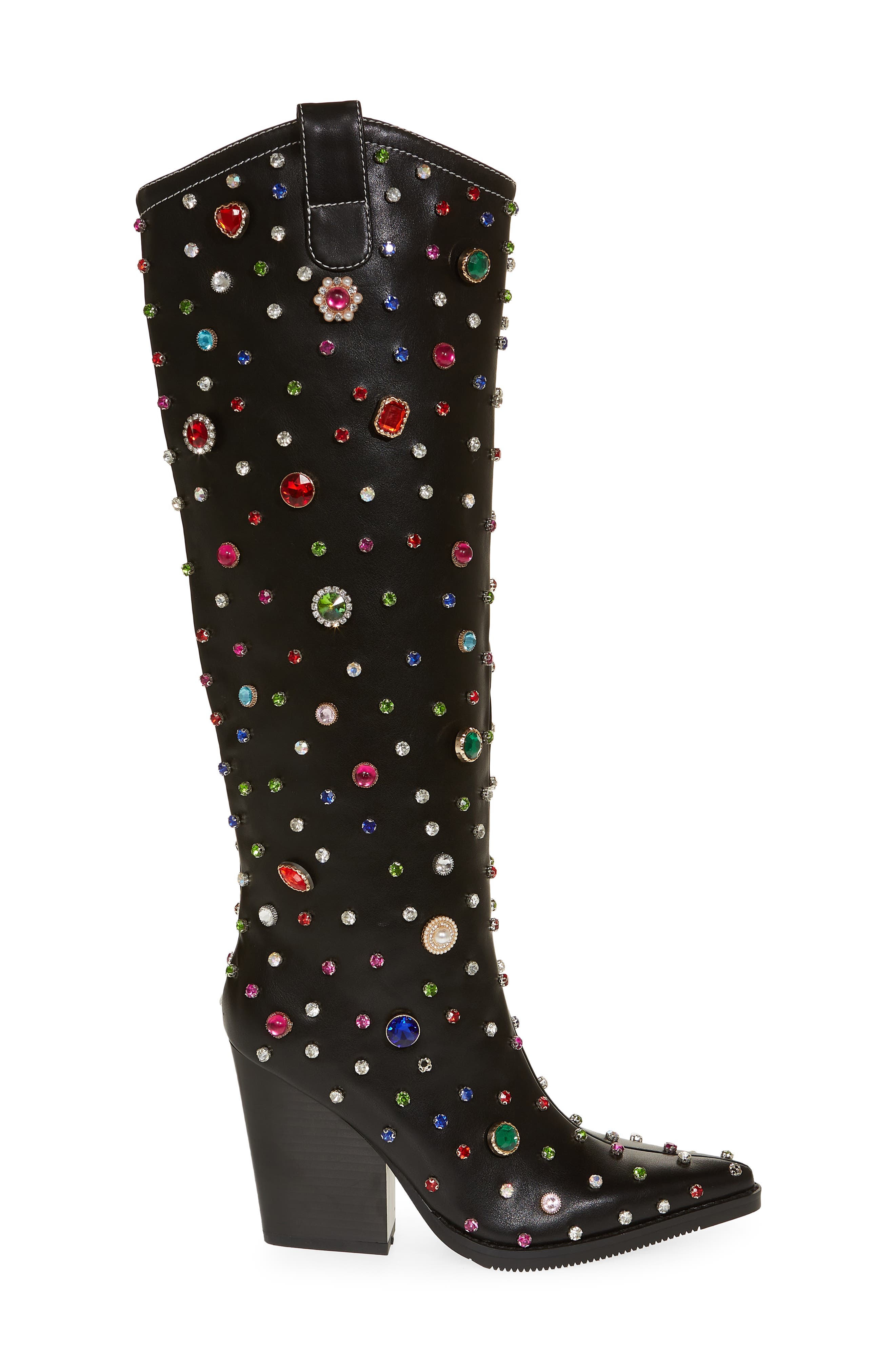 AZALEA WANG Fuji Pointed Toe Boot, Alternate, color, 