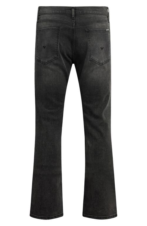 Hudson Jeans Walter Kick Flare Jeans In Black
