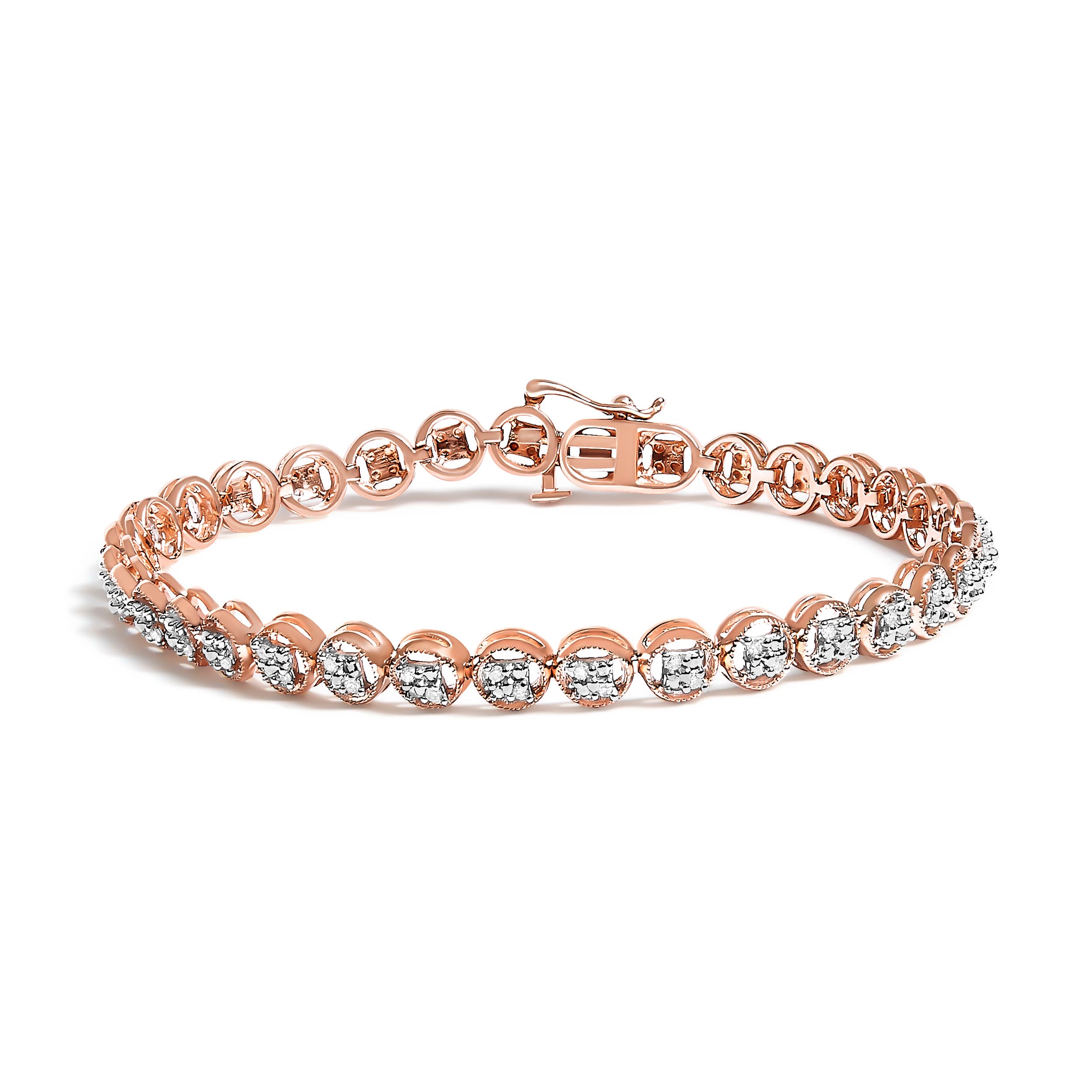 selected Rose Gold over Silver