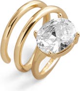 BaubleBar Jennifer Spiral Ring