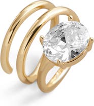 BaubleBar Jennifer Spiral Ring