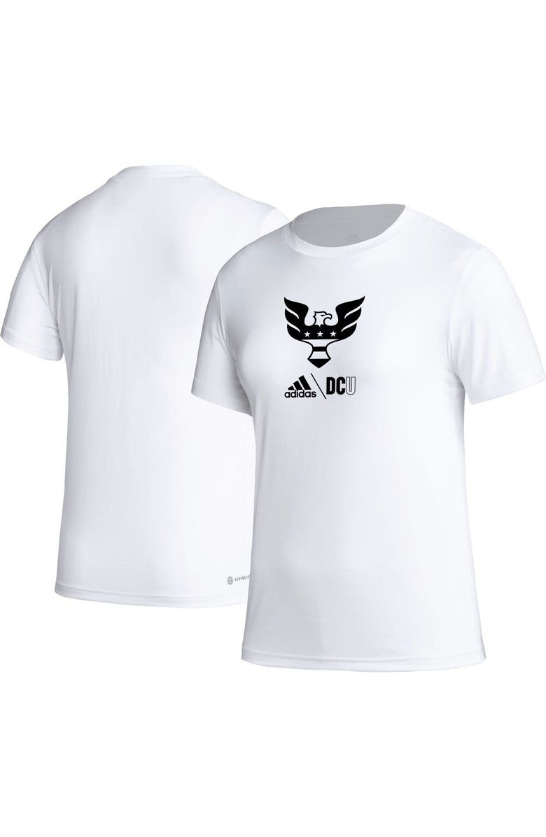 adidas Women's adidas White D.C. United AEROREADY Club Icon T-Shirt, Main, color, White
