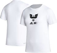 adidas Women's adidas White D.C. United AEROREADY Club Icon T-Shirt