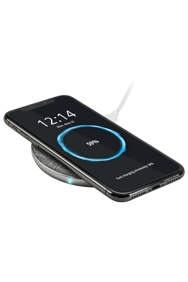 10W ULTRAFAST Wireless Chargepad, Alternate, color, Gray