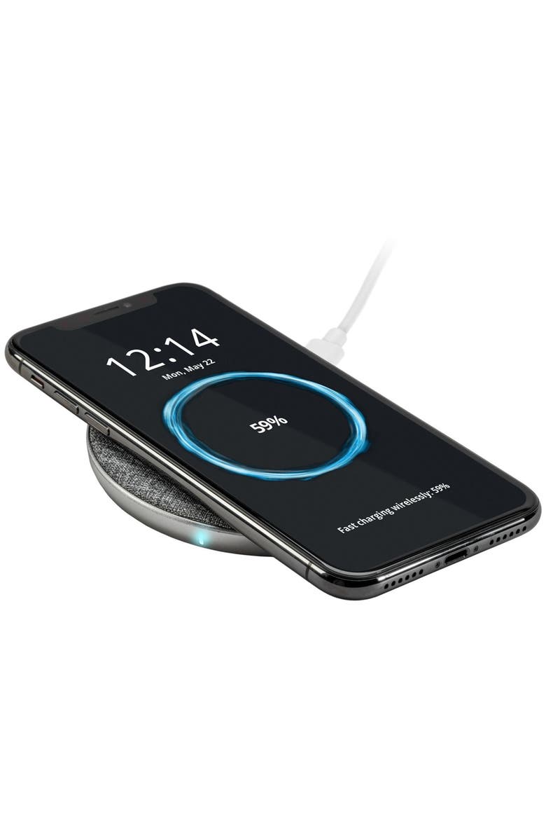 Ventev 10W ULTRAFAST Wireless Chargepad, Alternate, color, Gray