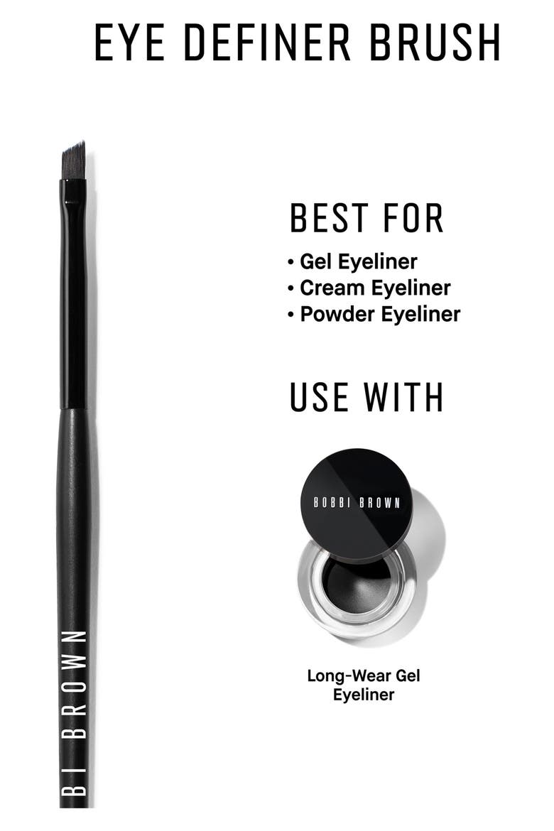 Eye Definer Eyeliner & Brow Brush, Alternate, color, NO COLOR